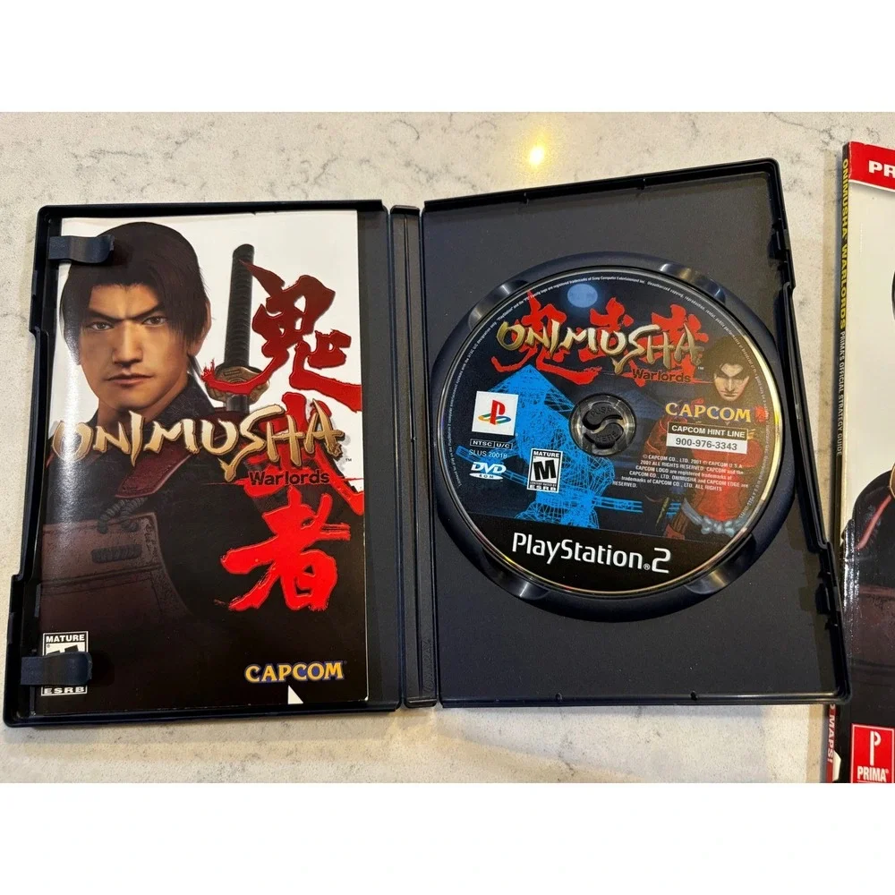 ONIMUSHA‎ Warlords Video Game & Strategy Guide PS2 Playstation 2 Secrets Section
